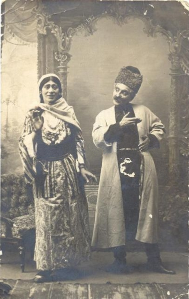 File:Duet of Sultan bey and Aunt Telli from Arshin Mal Alan (1915).png