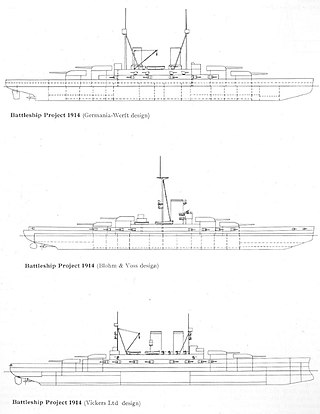 Dutch 1913 battleship proposal Dutch proposal to build new battleships