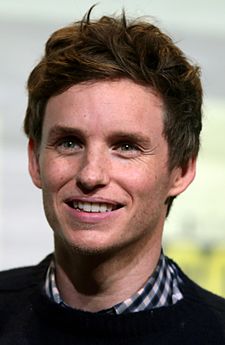 Eddie Redmayne al Comic-Con International di San Diego nel 2016.