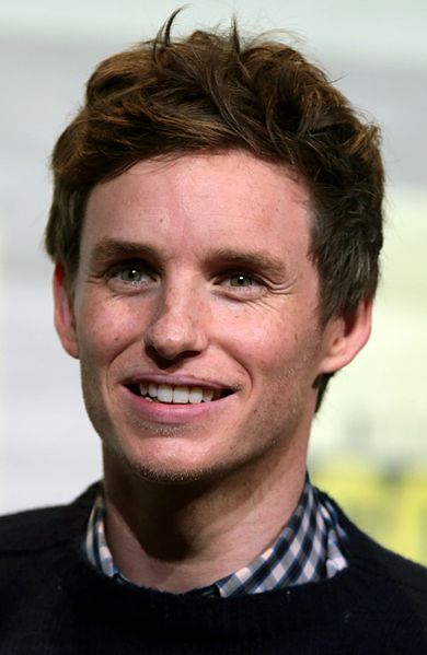 Redmayne at the 2016 San Diego Comic-Con