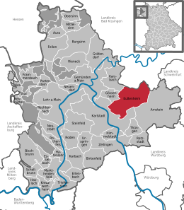 Eußenheim - Localizazion