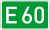 European Road 60 number DE.svg