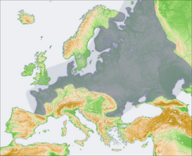 Localización de la gran llanura europea