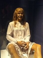 The puppet used in the film The Exorcist (1973) ExcorcistPuppet.jpg