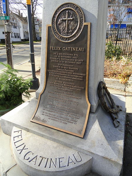 File:Félix Gatineau memorial, Southbridge, MA - DSC02681.JPG