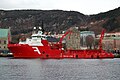 English: Norwegian cargo ship Far Scout (IMO 9240108) in Bergen, Norway.