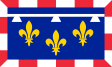 Centre-Val de Loire zászlaja