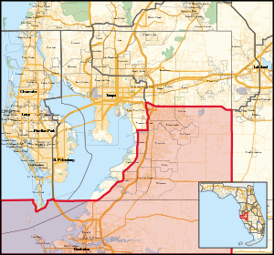 Florida's 16th congressional district in Tampa (since 2023).svg