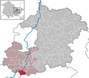 Poziția Freienorla pe harta districtului Saale-Holzland-Kreis