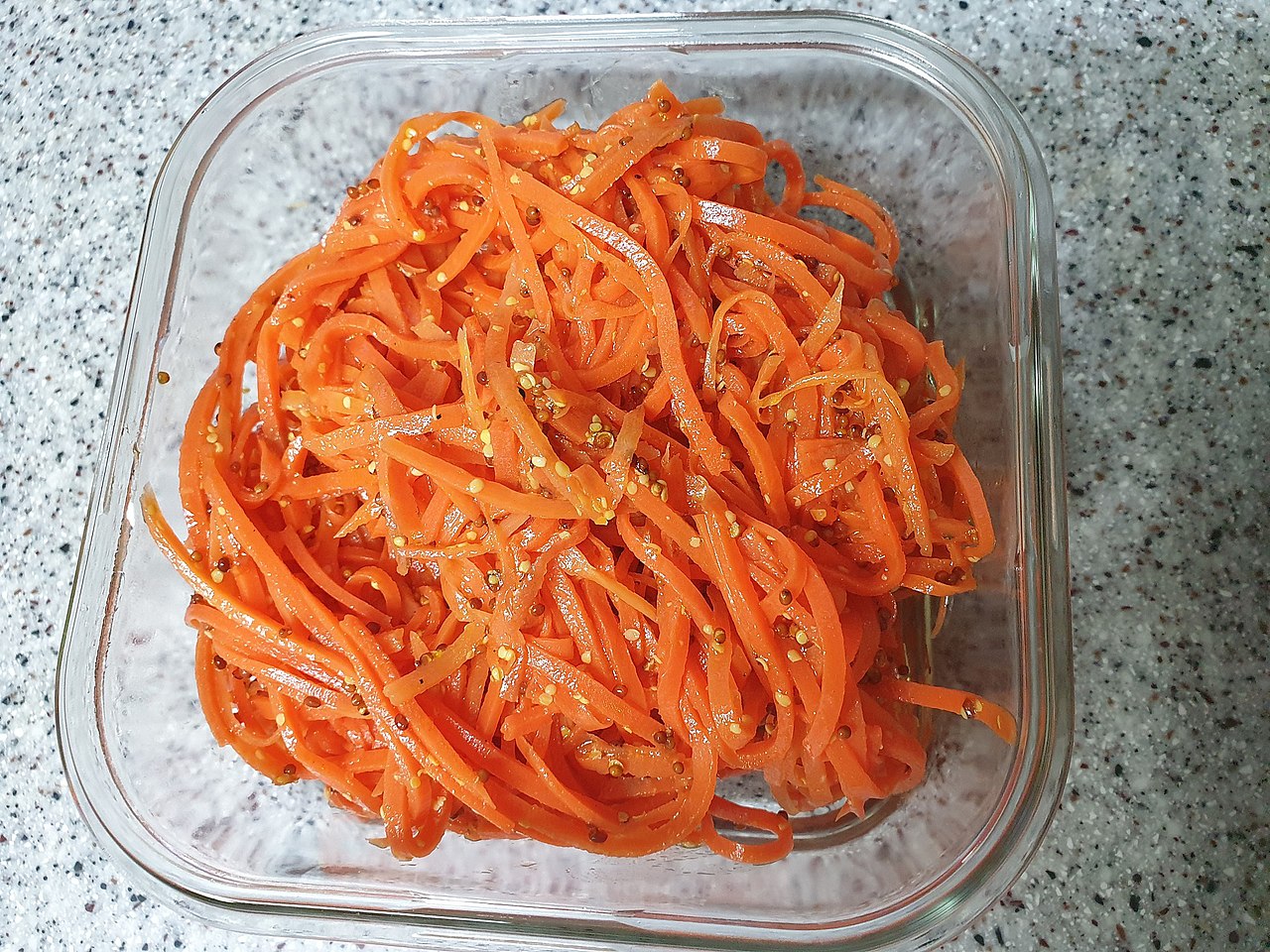 Carrot Salad, Salade de Carottes Rapées