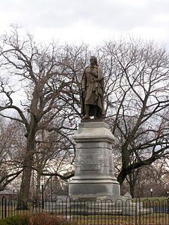 <span class="mw-page-title-main">Statue of Friedrich Schiller (Columbus, Ohio)</span> Statue in Columbus, Ohio, U.S.