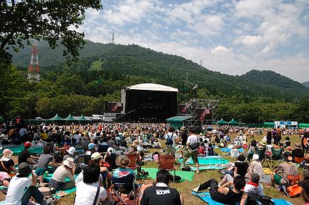Green Stage of the Fuji Rock Festival