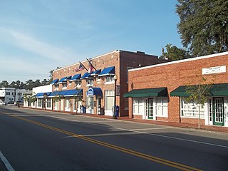 Kingsland Commercial Historic District United States historic place