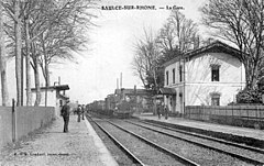 Gare de Saulcé-sur-Rhône