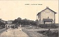 La gare de Lacrost sur la ligne de Tournus à Louhans.