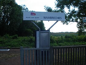 Imagen ilustrativa del artículo de la estación Wambrechies