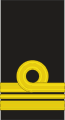 Distintivo per paramano dell'uniforme ordinaria invernale della Royal Navy.