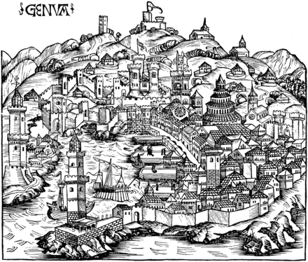 Gênes en 1493.