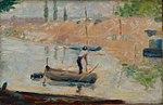 Georges Seurat - Man in a boat PC 73.jpg