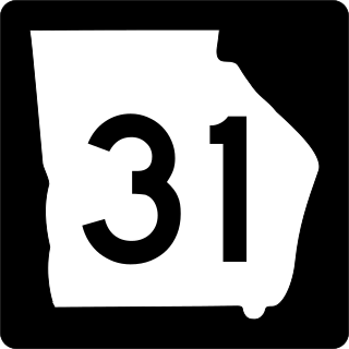 <span class="mw-page-title-main">Georgia State Route 31</span> State highway in Georgia