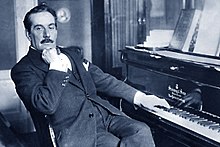 Giacomo Puccini, Italian composer whose operas, including La boheme, Tosca, Madama Butterfly and Turandot, are among the most frequently worldwide performed in the standard repertoire Giacomo Puccini pianoforte.jpg