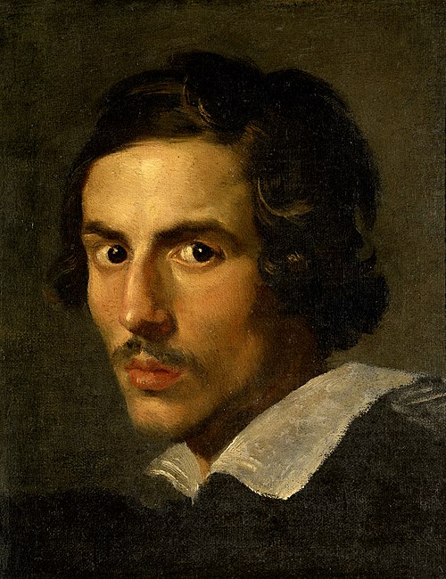 Self-portrait of Bernini, c. 1623, Galleria Borghese, Rome