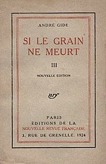 Vignette pour Si le grain ne meurt