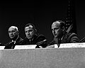 Gilruth, Cooper, Conrad, Gemini 5 press conference 1965