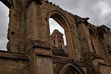 Las ruinas de la abadía de Glastonbury