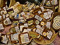 * Nomination: An assortment of french up-to-sale goat's (and ewe's) milk cheeses.--Jebulon 16:26, 3 April 2010 (UTC) * * Review needed