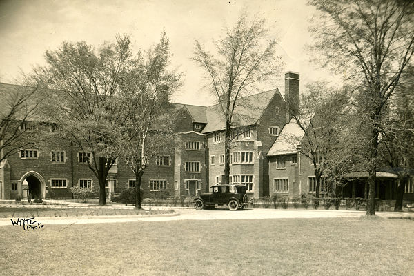 Gooderham House at Ridley College in the 1920s.