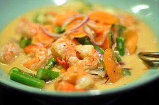 <span class="mw-page-title-main">Chingri malai curry</span> Shrimp curry from Bangladesh