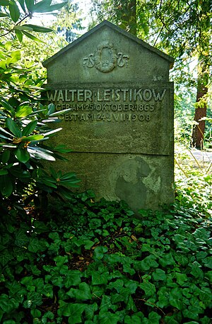 Walter Leistikow: Leben, Ehrungen, Werke (Auswahl)