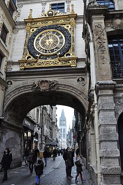 Gros Horloge, Rouen