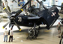 AF-2 Guardian on display at the National Museum of Naval Aviation Grumman AF Guardian, Naval Aviation Museum, Pensacola, Florida.jpg