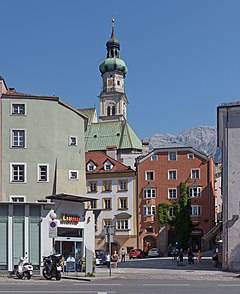 L'église: die Allerheiligenkirche (l'ancienne église des Jésuites)