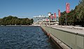 Hanover, lake (der Maschsee) from the Hellebardier