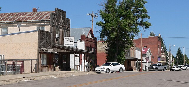 Main Street (Nebraska Highway 29) in Harrison, August 2010