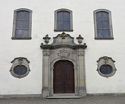 Portail d'entrée baroque