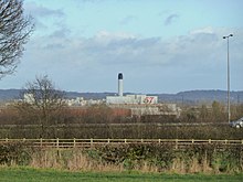 The factory from Gathurst Road Heinz factory at Kitt Green from Gathurst Road (geograph 4367169).jpg