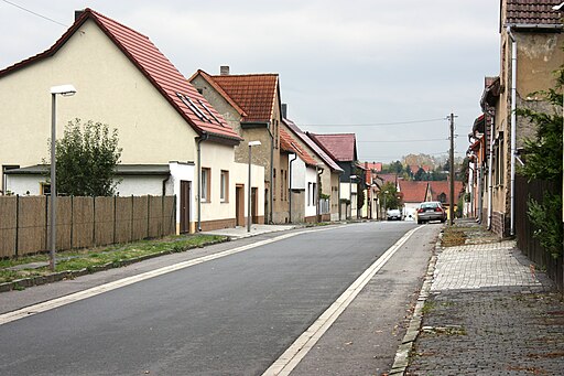 Helbra, die Wilhelmstraße