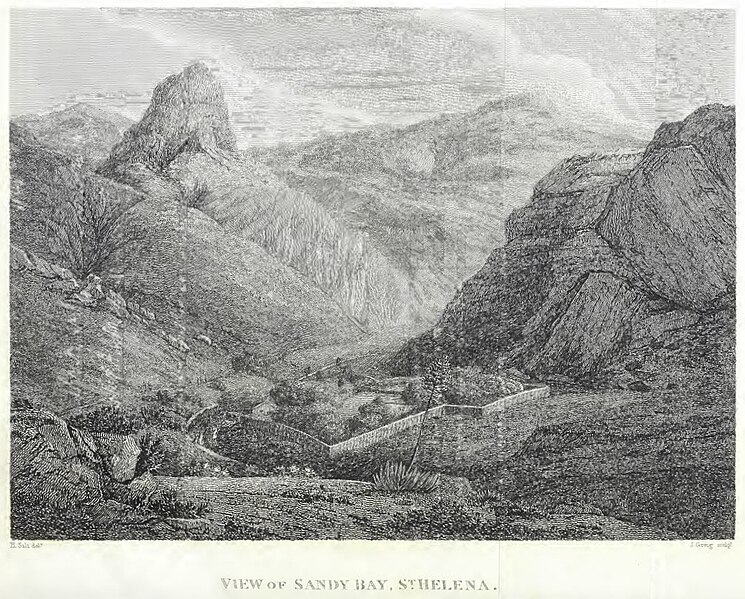 File:Henry Salt - View of Sandy Bay, St. Helena.JPG