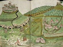 Hohengeroldseck Castle (as besieged in 1486) Hohengeroldseck 1496.jpg