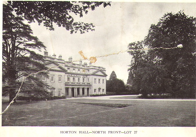 Horton House 1935, as extended, and just before demolition