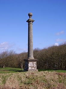 The Hoy Monument on St. Catherine's Down Hoy Monument, St Catherine's Down, IW, UK.jpg