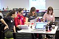 Photo from the "I Love To You" Critical Wikipedia Edit-A-Thon at the University of Washington Research Commons.