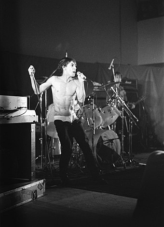 Iggy Pop in Cardiff, 1979
