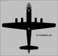 Први Иљушинов млазни авион бомбардер Ил-22