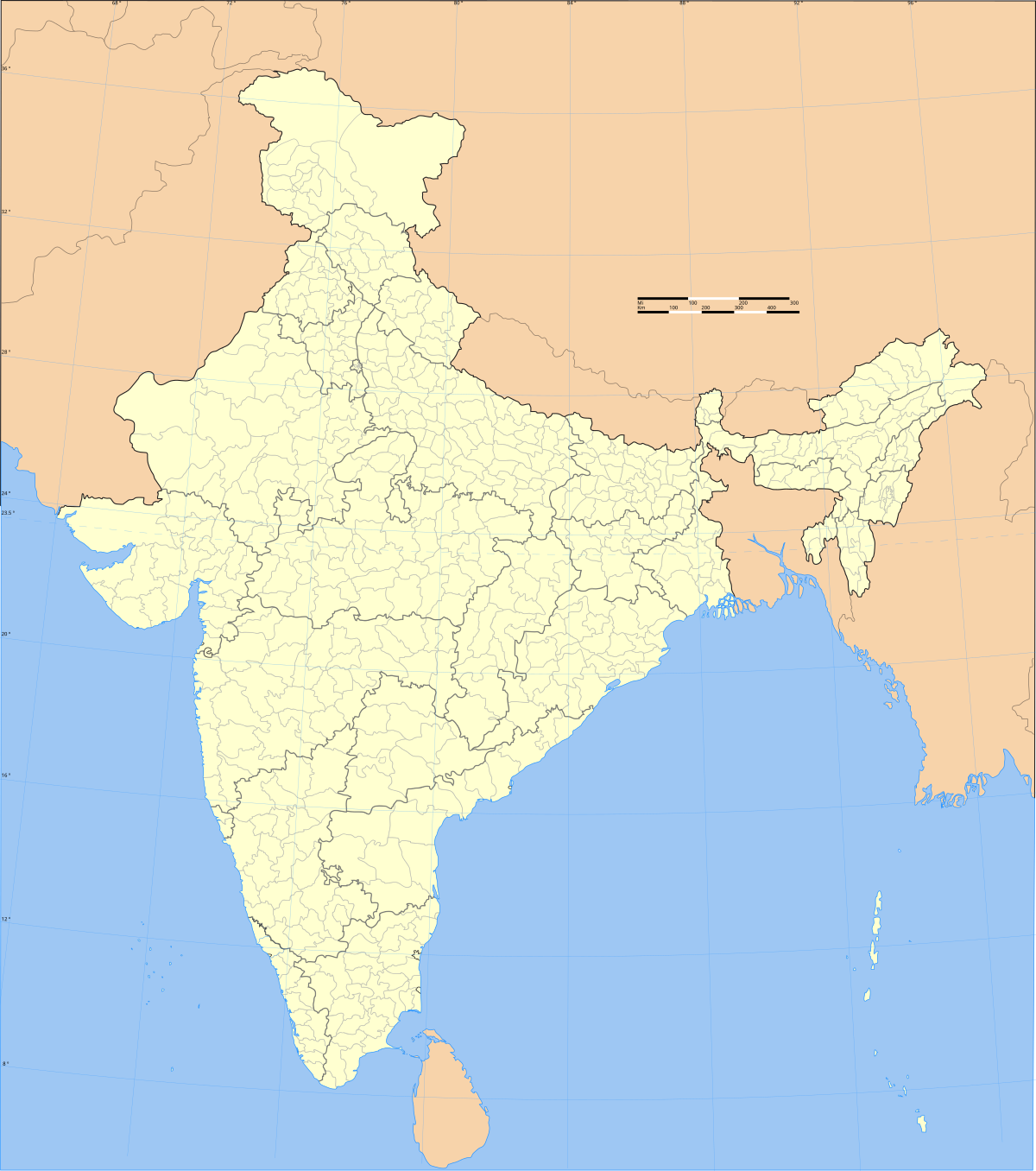 India District Map Pdf File:india District Map (Claimed).Svg - Wikimedia Commons