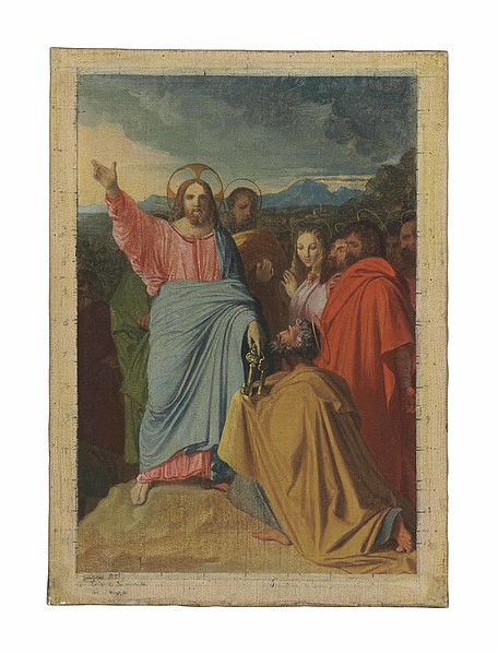 File:Ingres - Christ delivering the Keys to St. Peter, circa 1817-1818.jpg